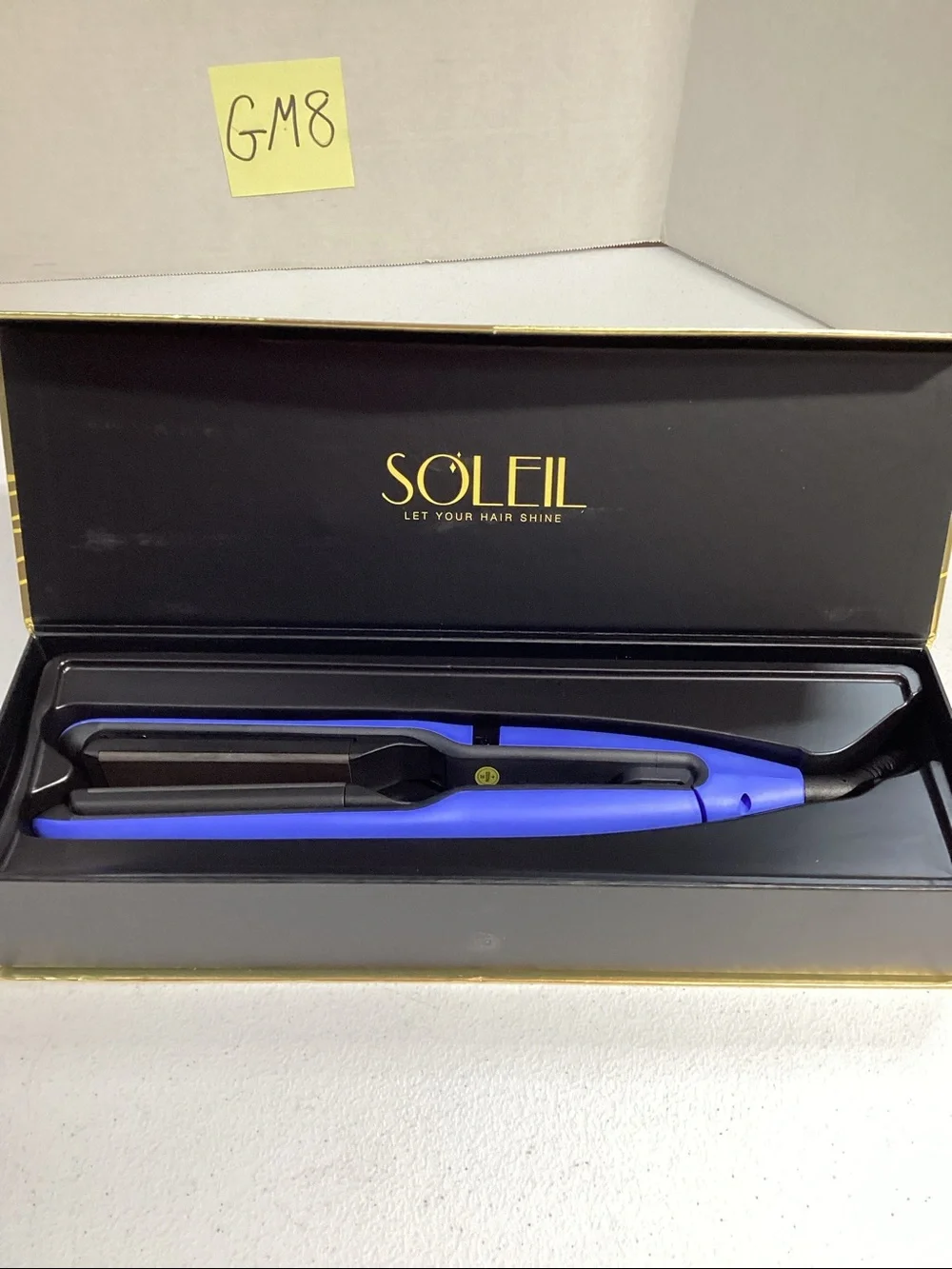 Blue Ceramic Hair Straightener